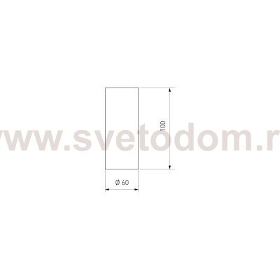 Накладной светодиодный светильник с подсветкой графит DLS026 Elektrostandard
