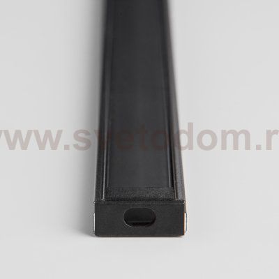 Накладной алюминиевый профиль черный/черный для светодиодной ленты LL-2-ALP006 Elektrostandard