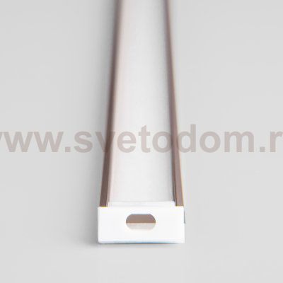 Накладной алюминиевый профиль латунь/белый для светодиодной ленты LL-2-ALP006 Elektrostandard