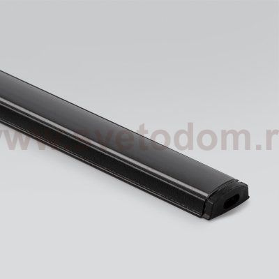 Гибкий алюминиевый профиль черный/черный для светодиодной ленты LL-2-ALP012 Elektrostandard