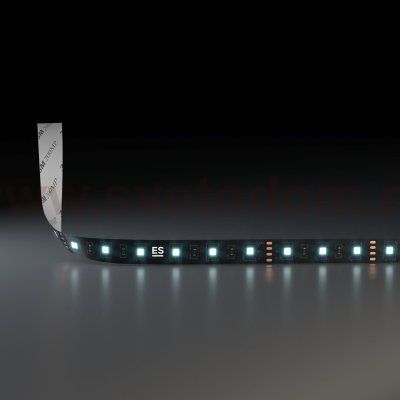 Светодиодная лента Лента светодиодная 24V 14,4W 60Led 5050 IP20 холодный белый, Black, 5м Elektrostandard