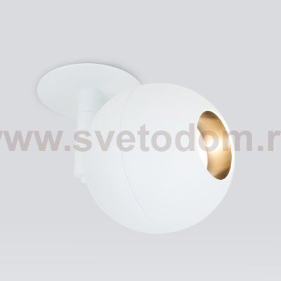 Встраиваемый светодиодный светильник белый 9925 LED Elektrostandard