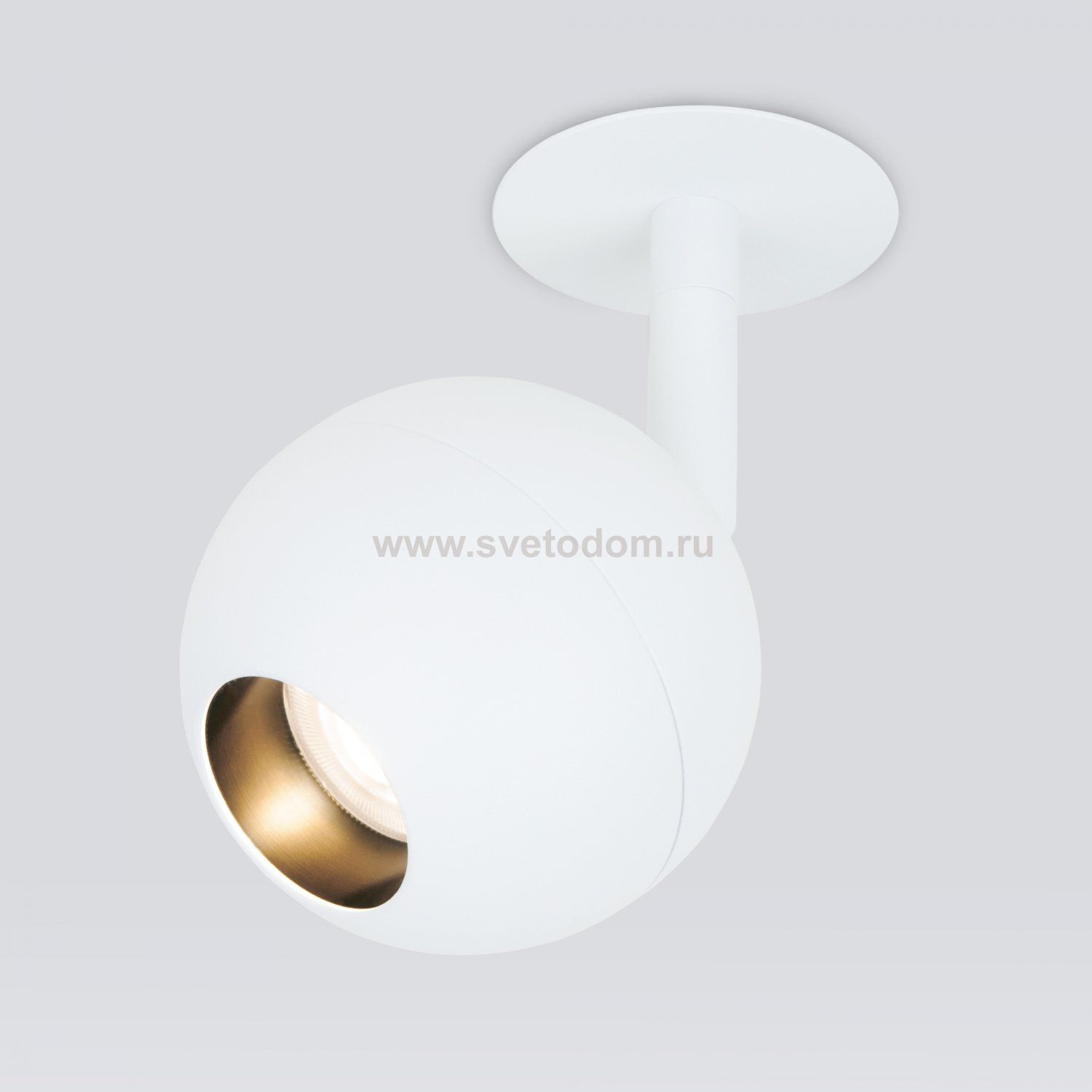 Встраиваемый светодиодный светильник белый 9925 LED Elektrostandard