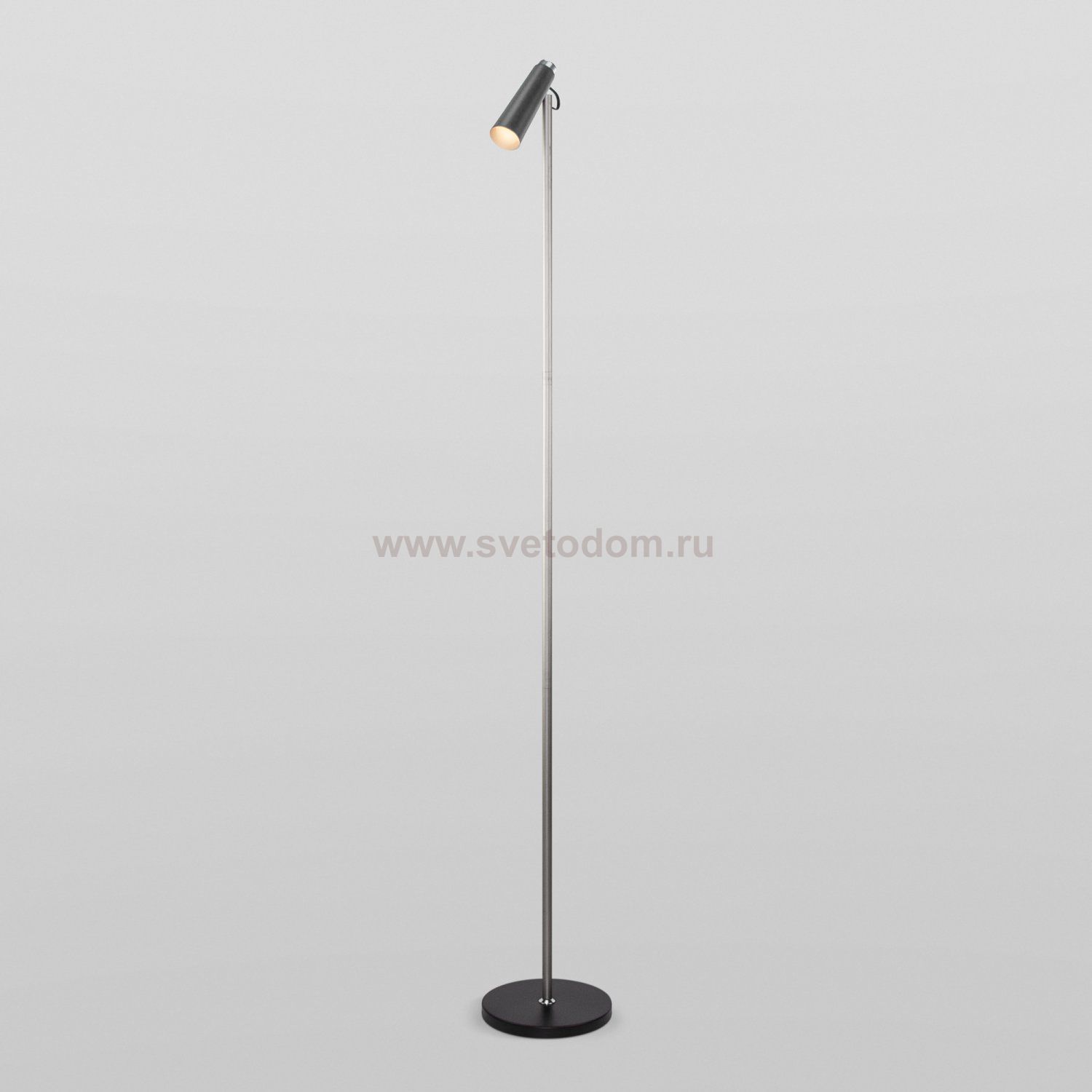 Напольный светодиодный светильник Eurosvet Joel 80430/1 серебро/хром