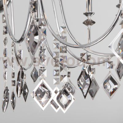 Подвесная люстра Умный Дом 10120/12 хром Eurosvet Telao