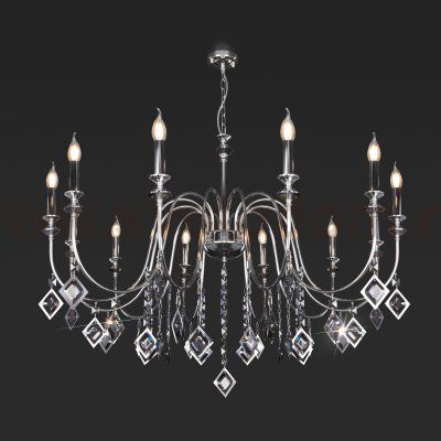 Подвесная люстра Умный Дом 10120/12 хром Eurosvet Telao