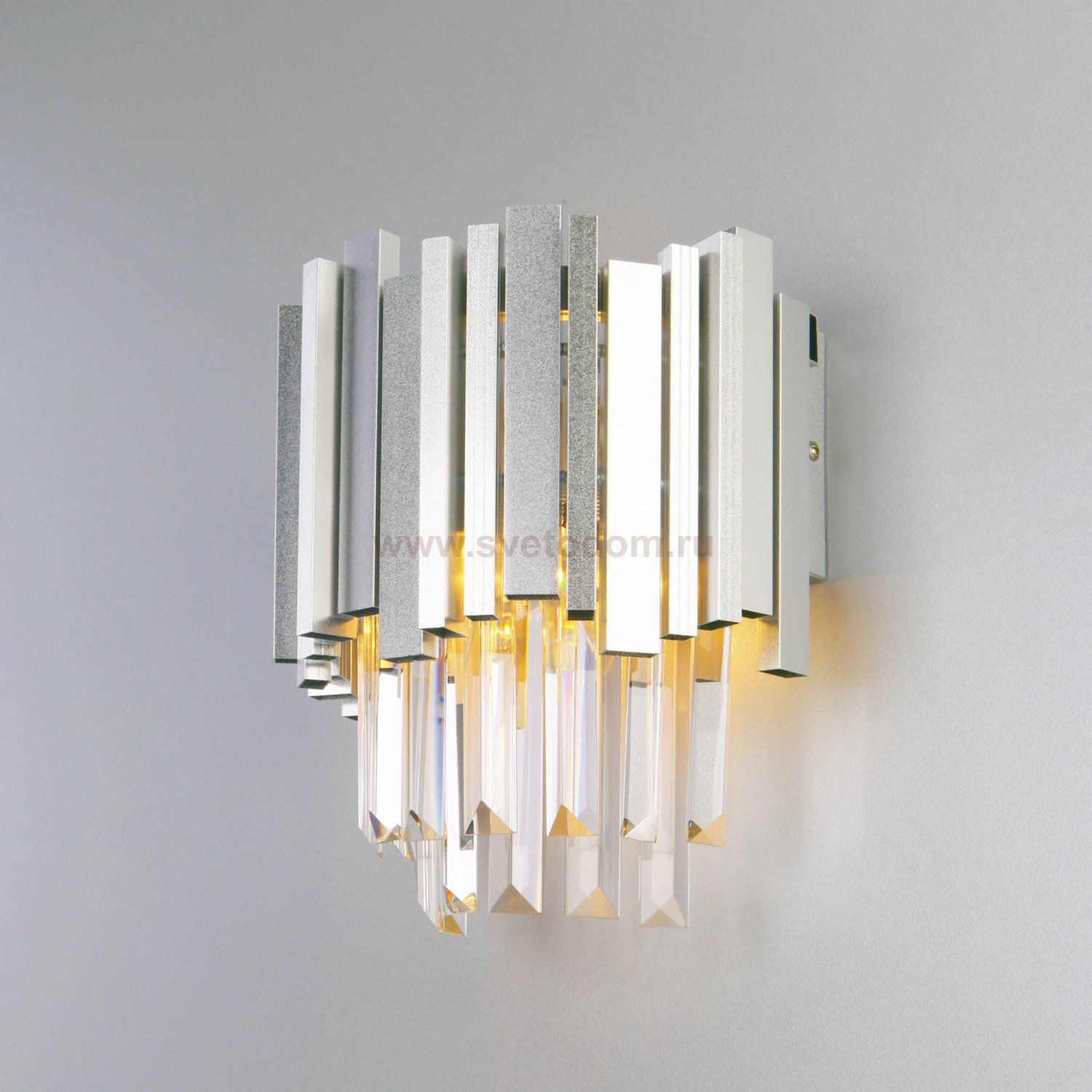 Настенный светильник с хрусталём Bogates 340/1 Strotskis (308/1)
