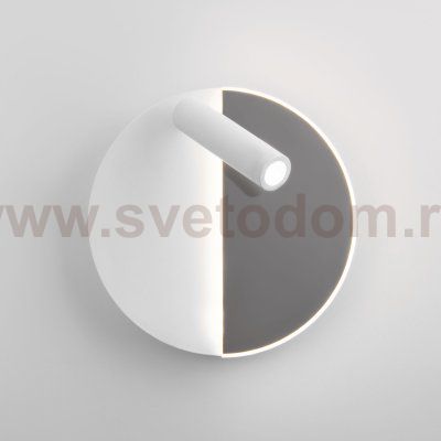 Настенный светодиодный светильник Drom LED 40105/LED белый/хром Elektrostandard