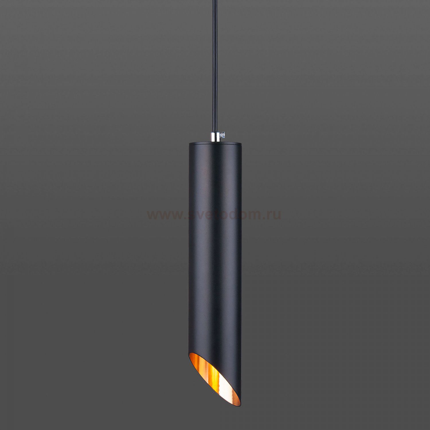 Подвесной светильник 7011 MR16 BK/GD черный/золото Eurosvet 7011, 7005