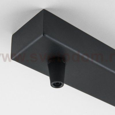 Планка для подвесных светильников черная A055606 Eurosvet