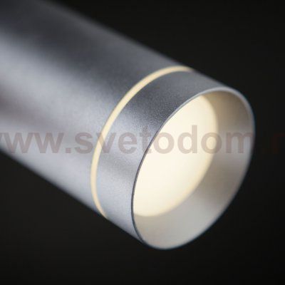 Подвесной светодиодный светильник DLR023 12W 4200K хром матовый Eurosvet