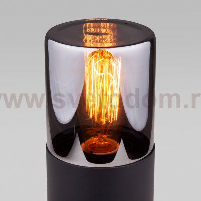 Ландшафтный светодиодный светильник Roil чёрный/дымчатый плафон IP54 35125/S Elektrostandard