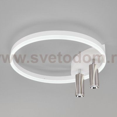 Светодиодная люстра Умный дом 90247/3 белый / хром Eurosvet Luminari