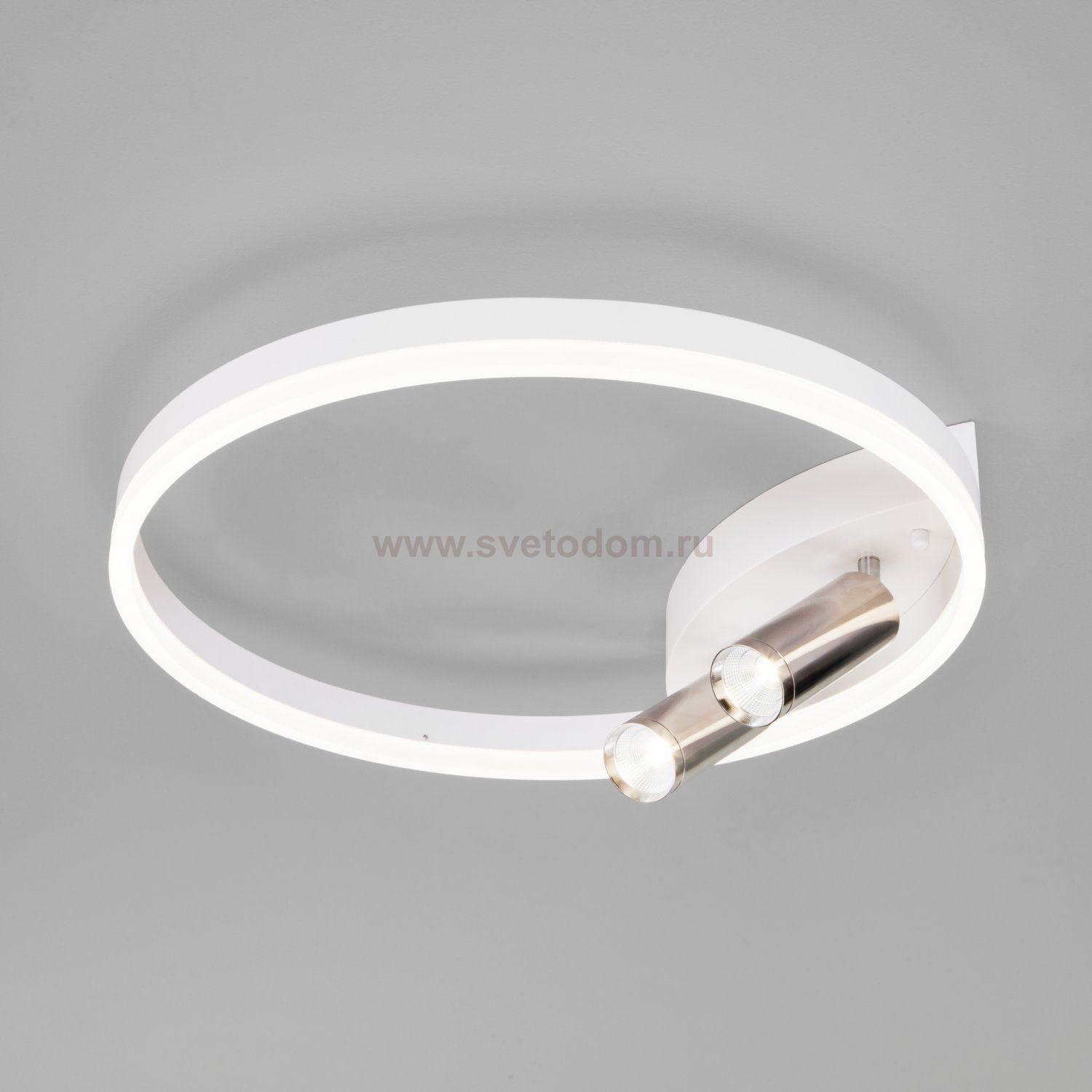 Светодиодная люстра Умный дом 90247/3 белый / хром Eurosvet Luminari