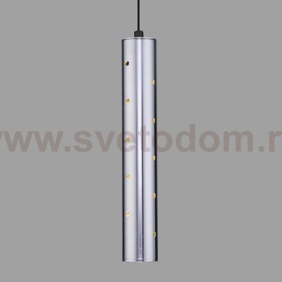 Подвесной светодиодный светильник 50214/1 LED хром Elektrostandard