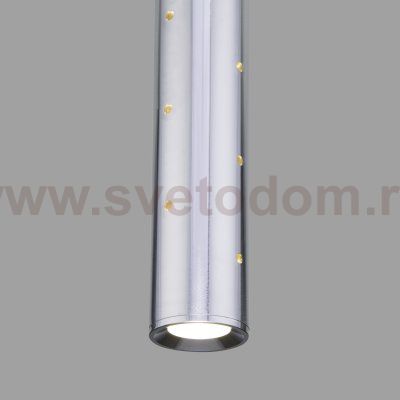 Подвесной светодиодный светильник 50214/1 LED хром Elektrostandard