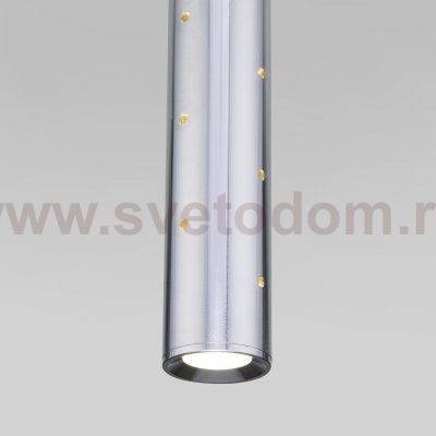 Подвесной светодиодный светильник 50214/1 LED хром Elektrostandard