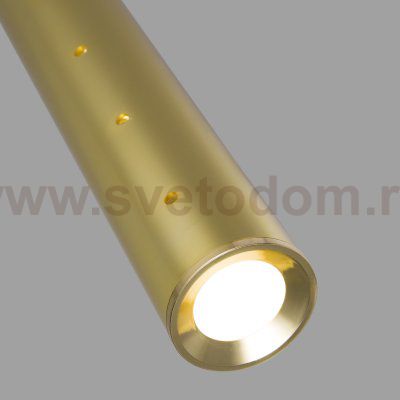 Подвесной светодиодный светильник 50214/1 LED золото Elektrostandard