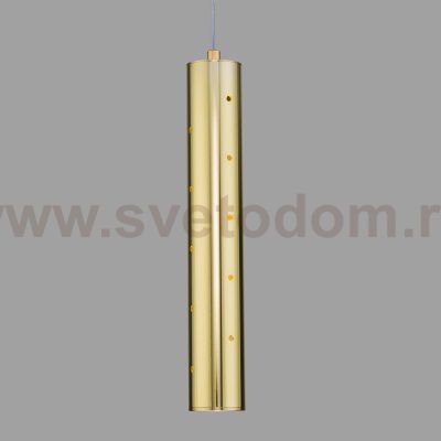 Подвесной светодиодный светильник 50214/1 LED золото Elektrostandard
