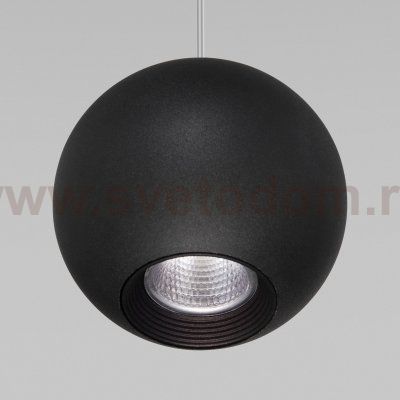 Подвесной светодиодный светильник 50215/1 LED черный Elektrostandard