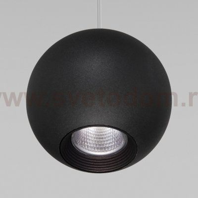 Подвесной светодиодный светильник 50215/1 LED черный Elektrostandard