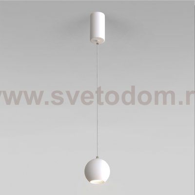 Подвесной светодиодный светильник 50215/1 LED белый Elektrostandard
