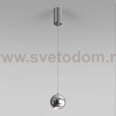 Подвесной светодиодный светильник 50215/1 LED хром Elektrostandard
