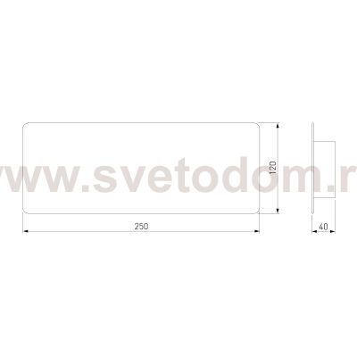 Настенный светодиодный светильник Angle LED 40138/1 LED белый Elektrostandard