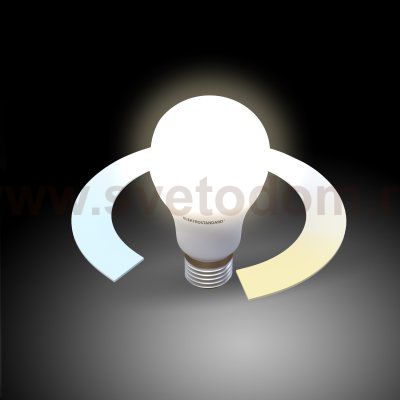 Умная светодиодная лампа А60 10W 3300К-6500К CCT+DIM Е27 BLE2755 Elektrostandard