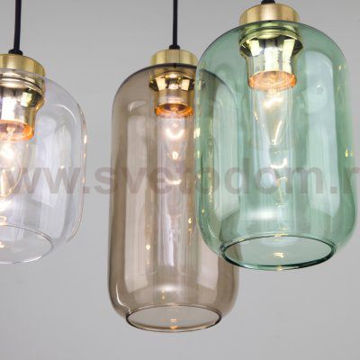 Подвесной светильник со стеклянным плафоном TK Lighting Marco 3325 Marco Green