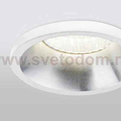 Встраиваемый светодиодный светильник 15269/LED 3W 4200K белый/серебро Elektrostandard
