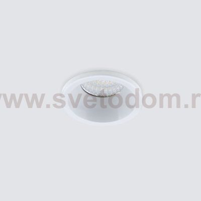 Встраиваемый точечный светодиодный светильник 15269/LED 3W 4200K белый Elektrostandard
