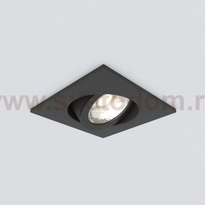Встраиваемый точечный светильник 15273/LED 5W 4200K черный Elektrostandard