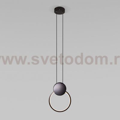 Подвесной светильник Eurosvet 50217/1 LED черный жемчуг Style