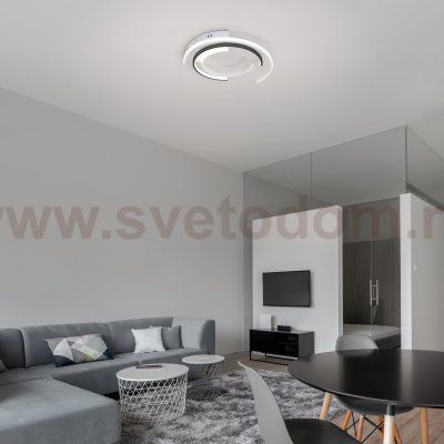 Люстра Eurosvet 90248/3 белый/ черный Gross