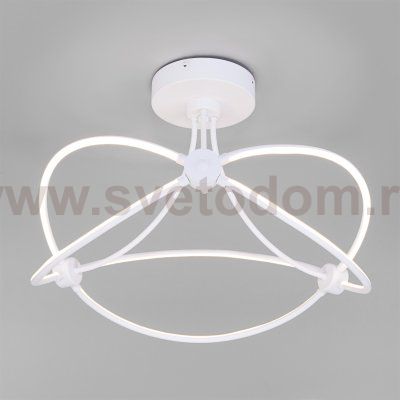 Современный светильник Eurosvet 90246/6 белый Smart Petto