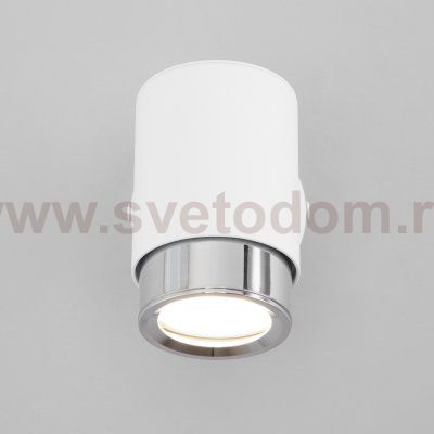 Настенный светильник бра Eurosvet 20124/1 белый/ хром Morgan