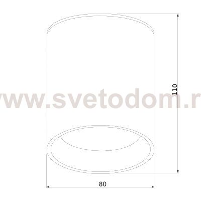 Уличный потолочный светильник Light LED 2104 IP54 35130/H черный Elektrostandard