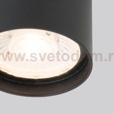 Уличный потолочный светильник Light LED 2105 IP54 35132/H черный Elektrostandard