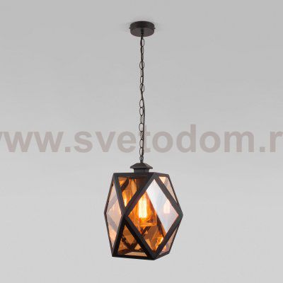 Ambra H Уличный подвесной светильник IP33 35133/H черный Elektrostandard