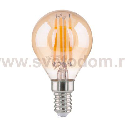 Филаментная светодиодная лампа Mini Classic 6W 6500K E14 (G45 тонированный) BLE1439 Elektrostandard