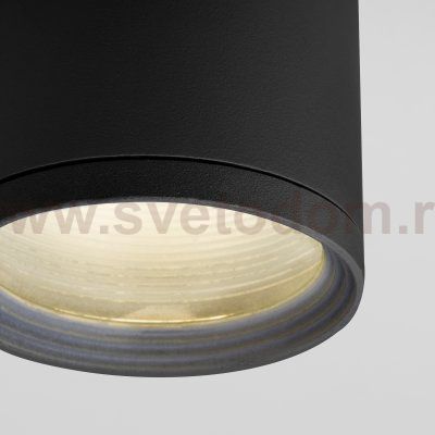 Уличный потолочный светильник Light 2101 IP65 35128/H черный Elektrostandard