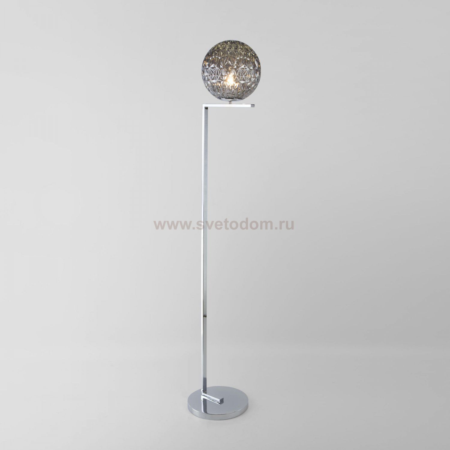 Торшер Eurosvet 01214/1 хром Shape