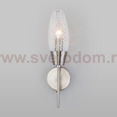 Настенный светильник бра Eurosvet 60140/1 сатин-никель Thalia