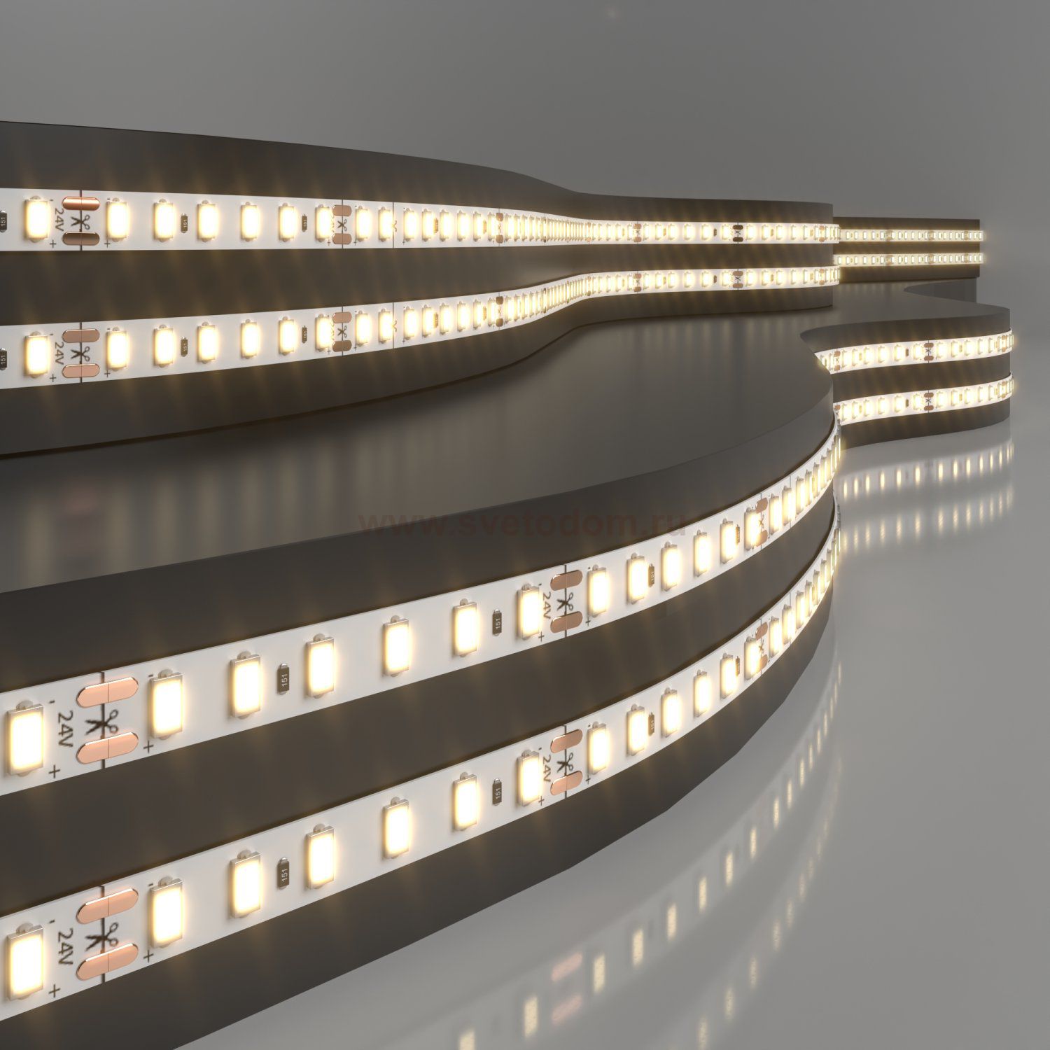 Лента светодиодная 24V 8W 120Led 2116 IP20 тёплый белый, 5м 2116 24V 120Led 8W IP20 Elektrostandard