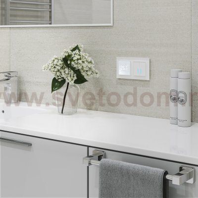 Сенсорный терморегулятор  для теплого пола Wi-Fi (белый) Werkel W1151201