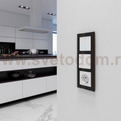 Сенсорный терморегулятор  для теплого пола Wi-Fi (белый) Werkel W1151201