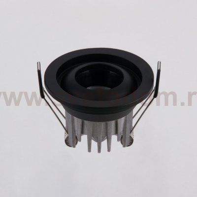 Встраиваемый точечный светодиодный светильник 25022/LED 5W 4200K BK черный Elektrostandard