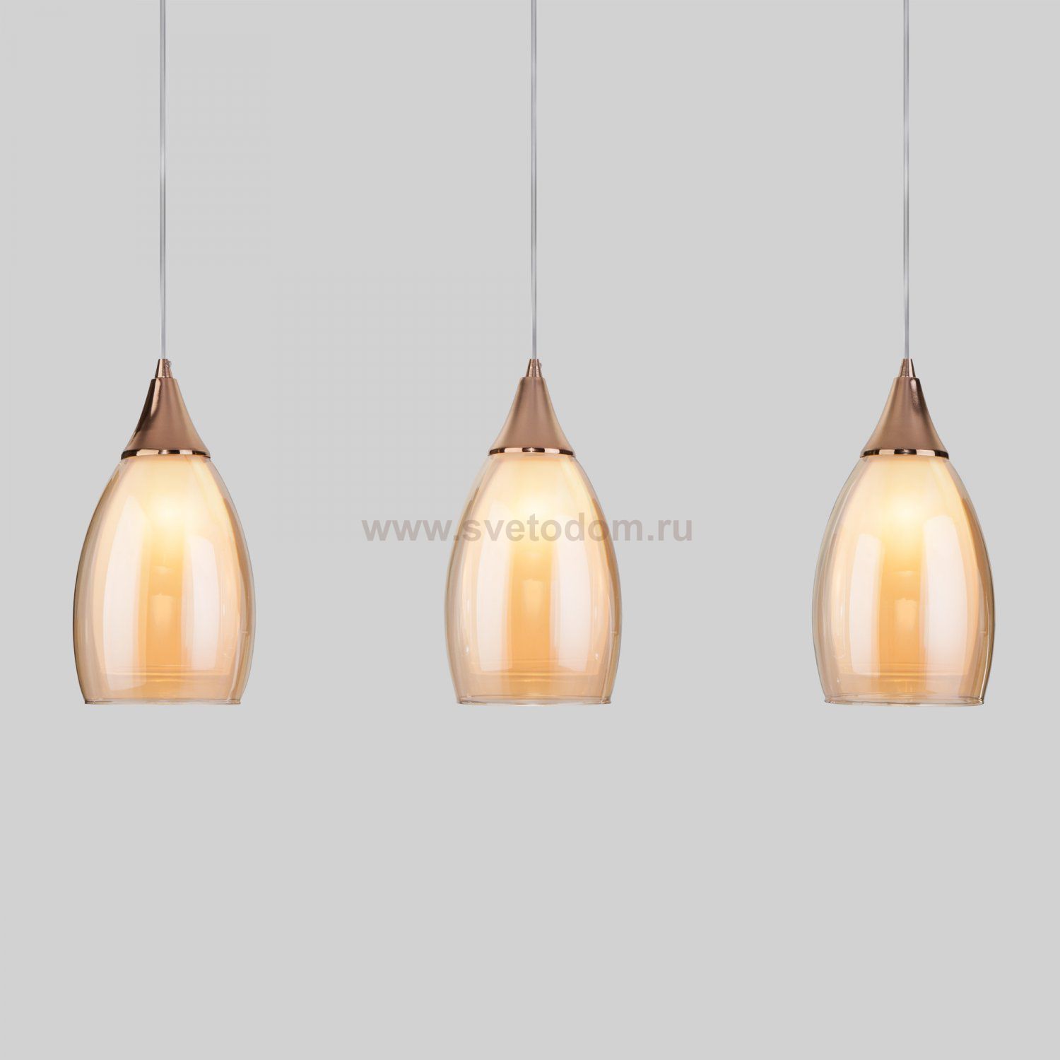 Подвесной светильник Eurosvet 50285/3 золото Cosmic