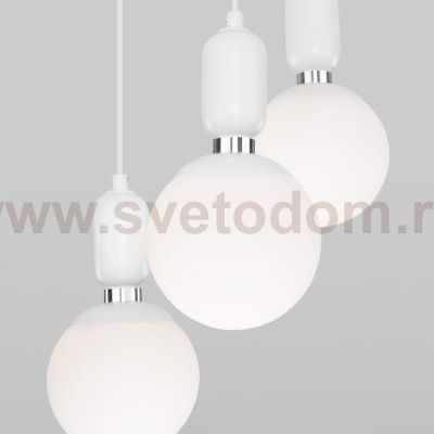 Подвесной светильник Eurosvet 50151/3 белый Bubble